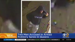 Duo Sought In 4 Armed Robberies