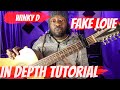 How to play Fake Love by Winky D