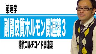 副腎皮質ホルモン関連薬③（糖質コルチコイド関連薬）