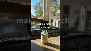 morning matcha ASMR #matcha #asmr #morning routine ng