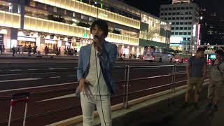 Takuya ストリートライブ 🎤✨ 歌うたいのバラッド 2018/6/3