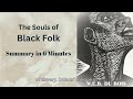 the souls of black folk summary w. e. b. du bois