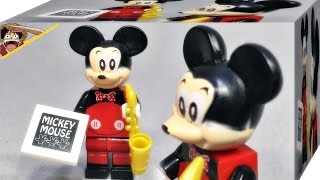 jlb 미키마우스 미니피규어 레고 짝퉁 디즈니 캐릭터 장난감 리뷰 Lego knockoff Disney Mickey Mouse mini figure