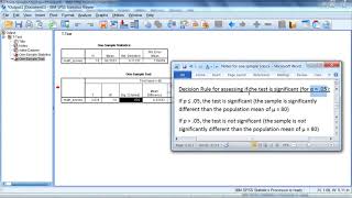 Statistics / Data Analysis in SPSS: Inferential Statistics - learn Statistics