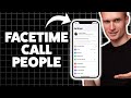 How To Facetime/Call People From iPhone 2026 (Step-By-Step Tutorial)