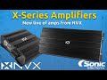 All NEW NVX X-Series Full Bridge Amplifiers