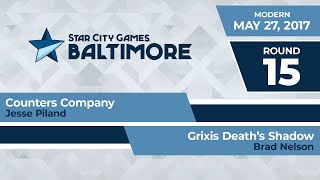 SCGBALT: Round 15 - Jesse Piland vs Brad Nelson | Modern