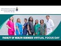 Faculty of Health Sciences - Virtual Focus Day 2020