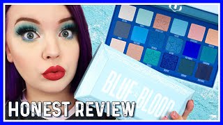Jeffree Star BLUE BLOOD | 3 Looks, Swatches + Review