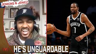 Kevin Durant is impossible to guard, how 76ers made Nets "world beaters" | Jenkins & Jonez