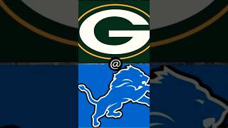Green Bay Packers @ Detroit Lions Thanksgiving Prediction #detroitlions #lions #greenbaypackers