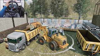 Truck & Logistics Simulator | Logitech g29 gameplay
