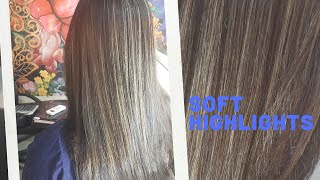 Soft blended highlights