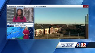 WATCH: Friday afternoon sunshine in the Piedmont Triad, weekend warming expected in North Carolina