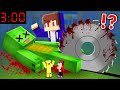 GIANT FAKE JJ wants to SAW GIANT Mikey in Minecraft Challenge jj and mikey - Maizen