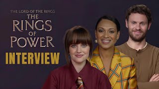 THE RINGS OF POWER Interview | Charlie Vickers, Cynthia Addai-Robinson & Markella Kavenagh on SSN 2