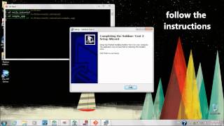 Ruby on Rails installing Sublime text editor