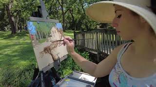 Hager House Plein Air Art Exhibit: Visual Artist John Schubbe