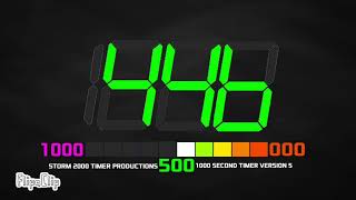 1000 SECONDS TIMER (VERSION 5) THE SEASON 1 FINALE!