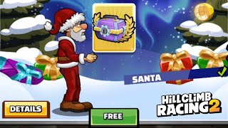 MERRY CHRISTMAS ! FREE GIFTS 🎄-10k NEW MAP Hill Climb Racing 2