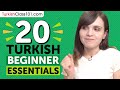 20 Beginner Turkish Videos You Must Watch | Learn Turkish