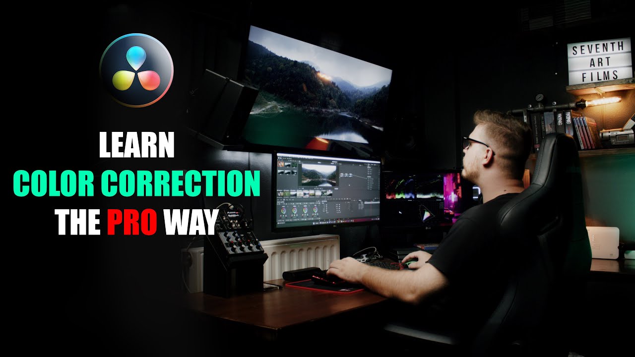 Μέρος 2ο: Πως κάνω Color Correction στο Davinci Resolve 18! - YouTube