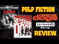 WOW! Pulp Fiction & Reservoir Dogs 4K Blu-ray Review