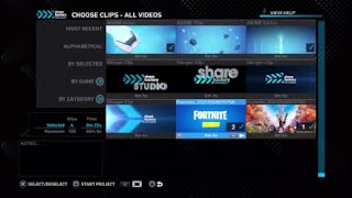 PlayStation 5: How to merge videos together using PS5 ShareFactory