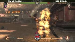 ATL FinalRoundBats 5/6 Mortal Kombat 9 Winners Finals Pig of the Hut vs Vip3r