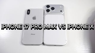 iPhone 17 Pro Max VS iPhone X Speed Test!