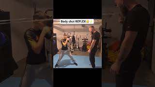 project Mike Tyson/Body shot Reflex ⚡ #boxing #boxingtraining #tranding