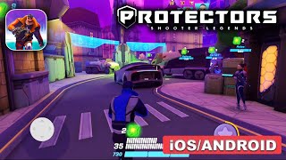 Protectors: Shooter Legends Gameplay Walkthrough (Android, iOS)