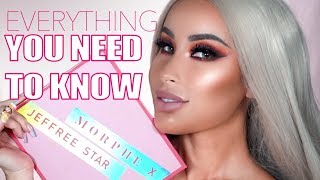JEFFREE STAR X MORPHE REVIEW | UNBOXING | TUTORIAL | FIRST IMPRESSIONS