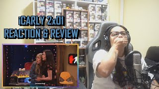 iCarly 2x01 REACTION & REVIEW "iSaw Him First" S02E01 | JuliDG