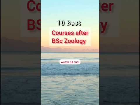 10 Best Courses After BSc Zoology | Popular And Best Courses After BSc ...