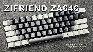 ZIFRIEND ZA646 - TOP 5 SELLING SA MECHANICAL KEYBOARD ( LESS THAN 800 PESOS ) AND UNBOXING