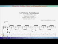 Serenata Andaluza - Joaquin Malats (1872-1912) Arr for Classical Guitar with TABs