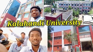 My First Day At Collage || Kalahandi University Bhawanipatna || Janibabu Vlogs