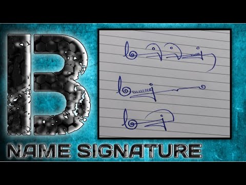 HOW TO MAKE A SIGNATURE ️/B NAME SIGNATURE STYLE/B NAAM SIGNATURE/B ...