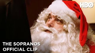 Bobby Bacala Dresses Up As Santa | The Sopranos | HBO