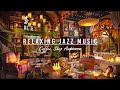 Soft Jazz Instrumental Music for Study,Work,Unwind🍂Relaxing Jazz Music at Cozy Coffee Shop Ambience