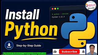 #02.Install Python | Set Env Variables | Run First program