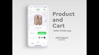 Product page and cart ( FAME STORE UI/UX )