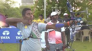 National ranking tournament Atanu das gold medal match