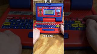 Who remembers this retro #tech ? The Talking Whizz-Kid Plus #laptop #pc #technology #shorts