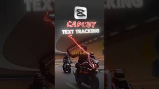 Capcut | text tracking tutorial 💀| #tutorial #shorts