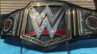 WWE World Heavyweight Championship Replica Belt Restoned + Releathered