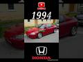 Evolution of Honda CRX (1984-1994) #hondacrx #viralvideo