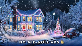 Christmas Music From Another Room - Relaxing Christmas Ambience with Muffled Chr