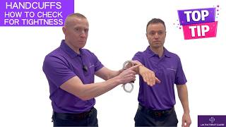 Handcuff Safety Training | How to Check Handcuffs Are Not Too Tight